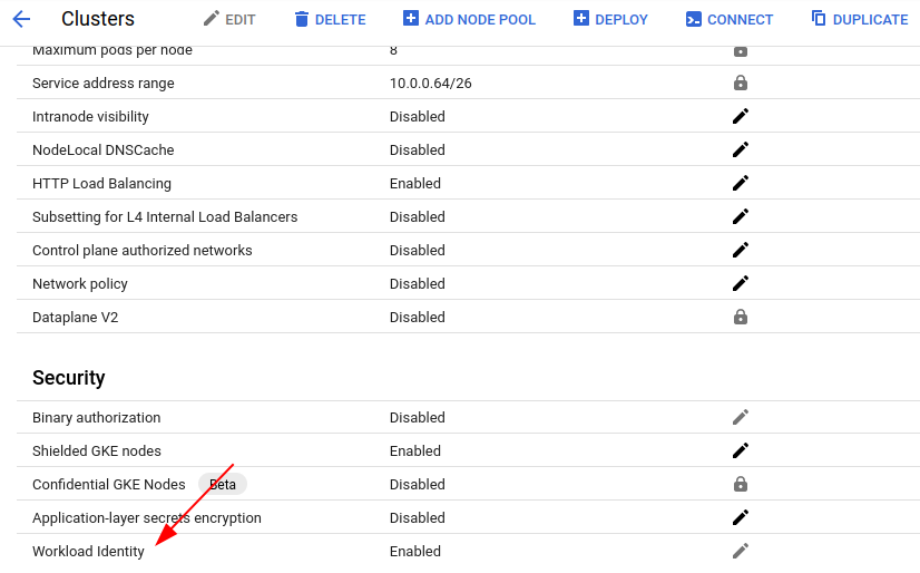 Enable Workload Identity